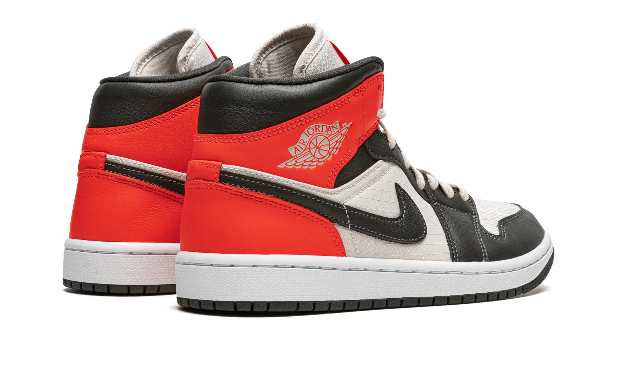 AIR JORDAN 1 MID SE WMNS "Newsprint" jordan classic womens shoes