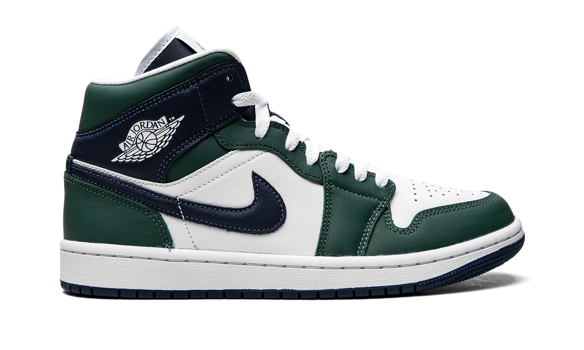 AIR JORDAN 1 MID SE WMNS "Noble Green" jordan classic womens shoes