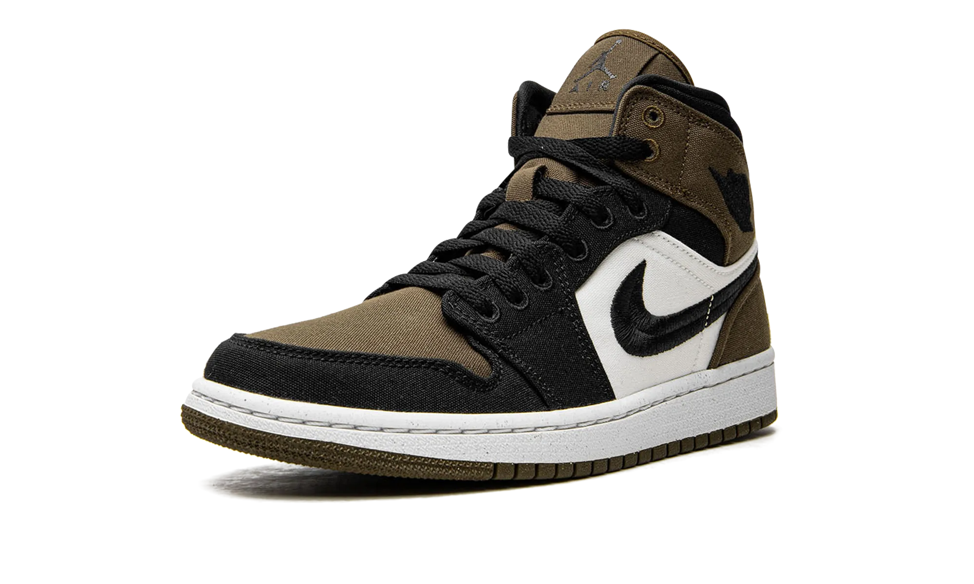 AIR JORDAN 1 MID SE WMNS "Olive Toe" jordan classic womens shoes