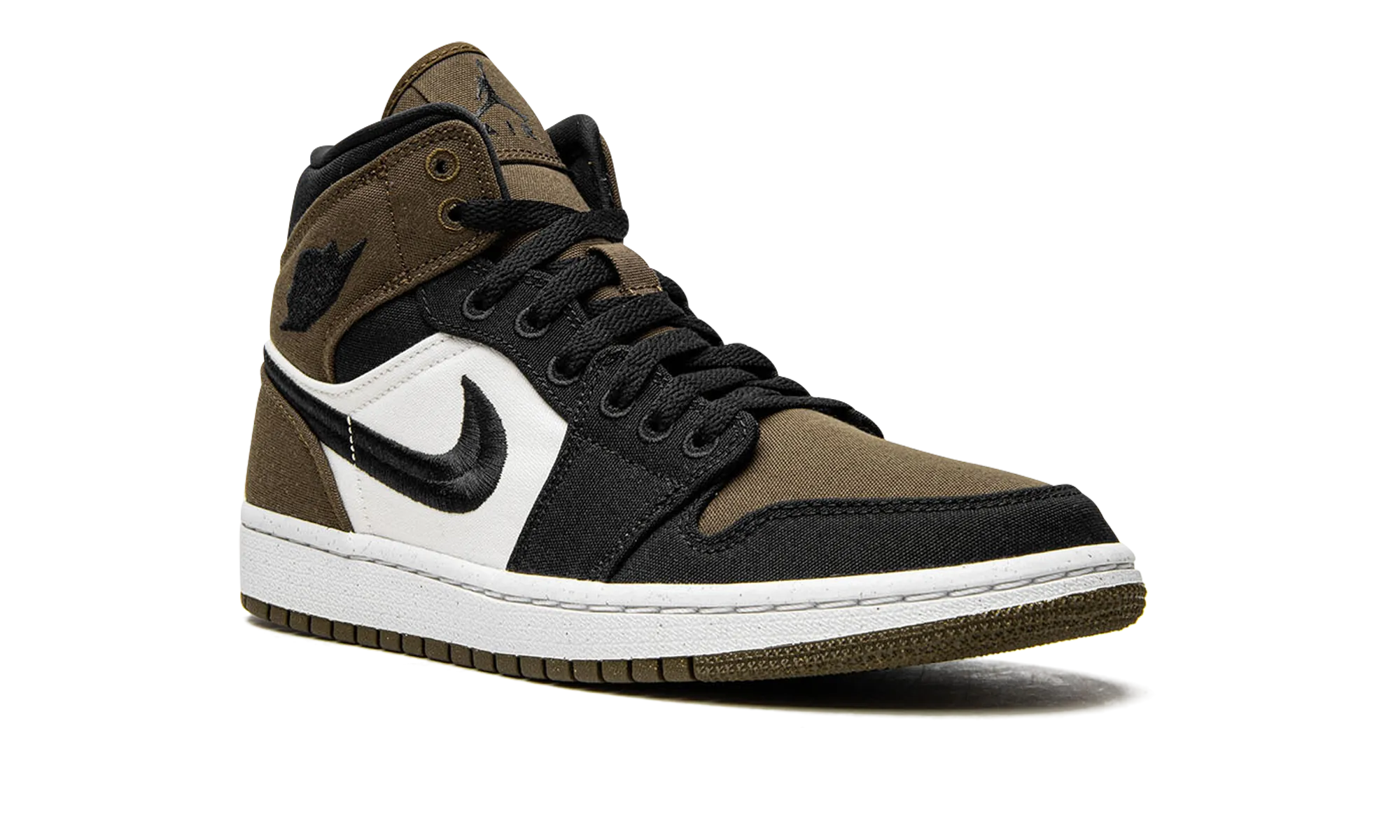 AIR JORDAN 1 MID SE WMNS "Olive Toe" jordan classic womens shoes