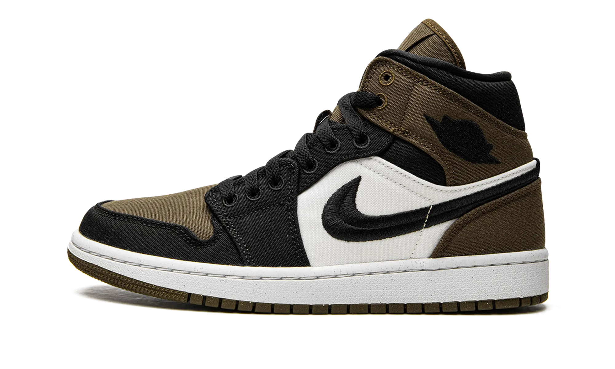 AIR JORDAN 1 MID SE WMNS "Olive Toe" Jordan Women's styles