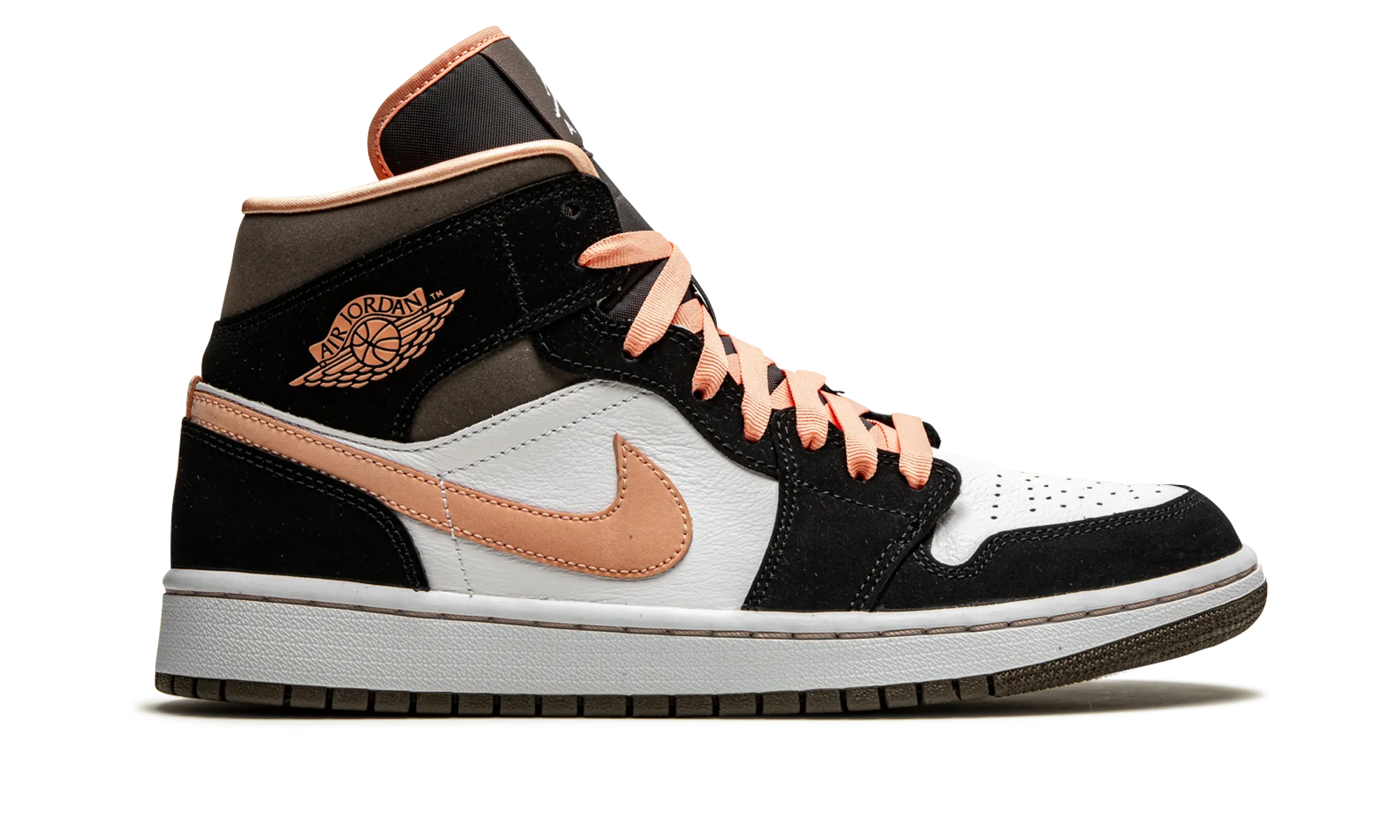 AIR JORDAN 1 MID SE WMNS "Peach Mocha" jordan classic womens shoes