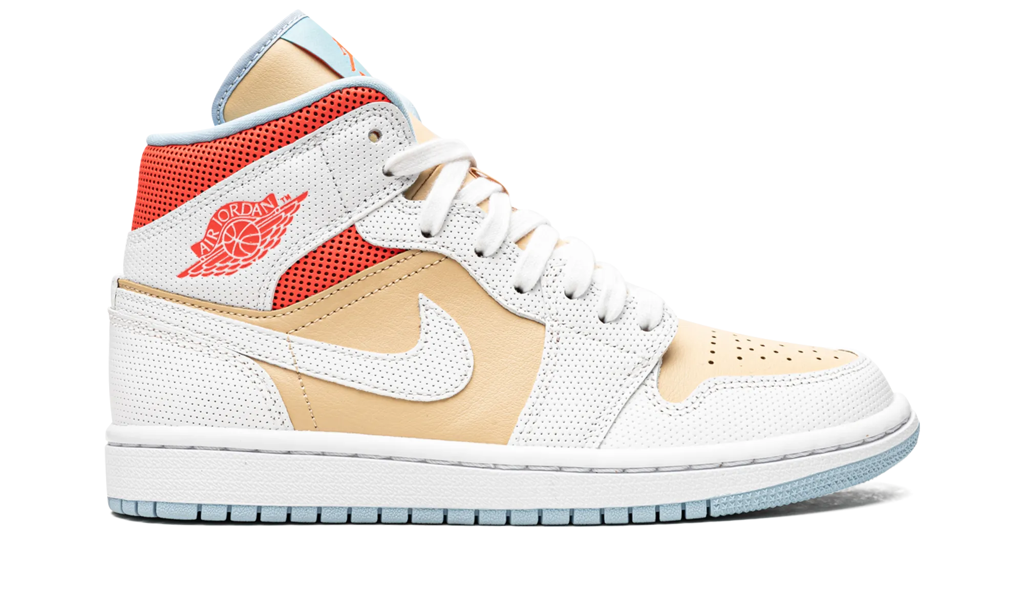 AIR JORDAN 1 MID SE WMNS "Sesame" jordan classic womens shoes
