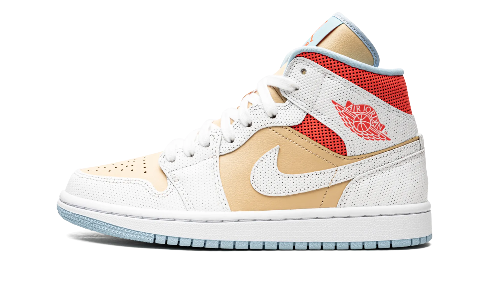AIR JORDAN 1 MID SE WMNS "Sesame" jordan classic womens shoes