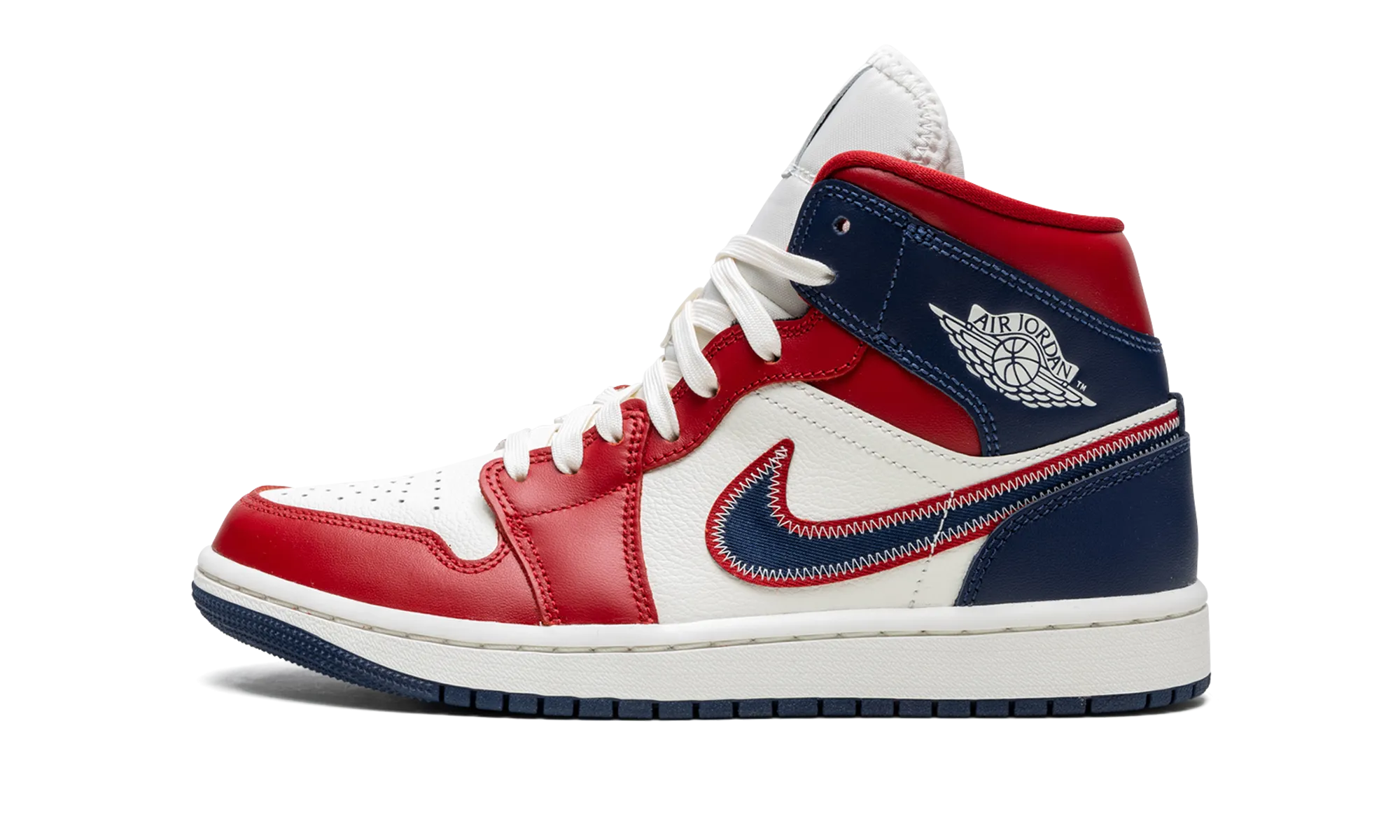 AIR JORDAN 1 MID SE WMNS "USA" jordan classic womens shoes