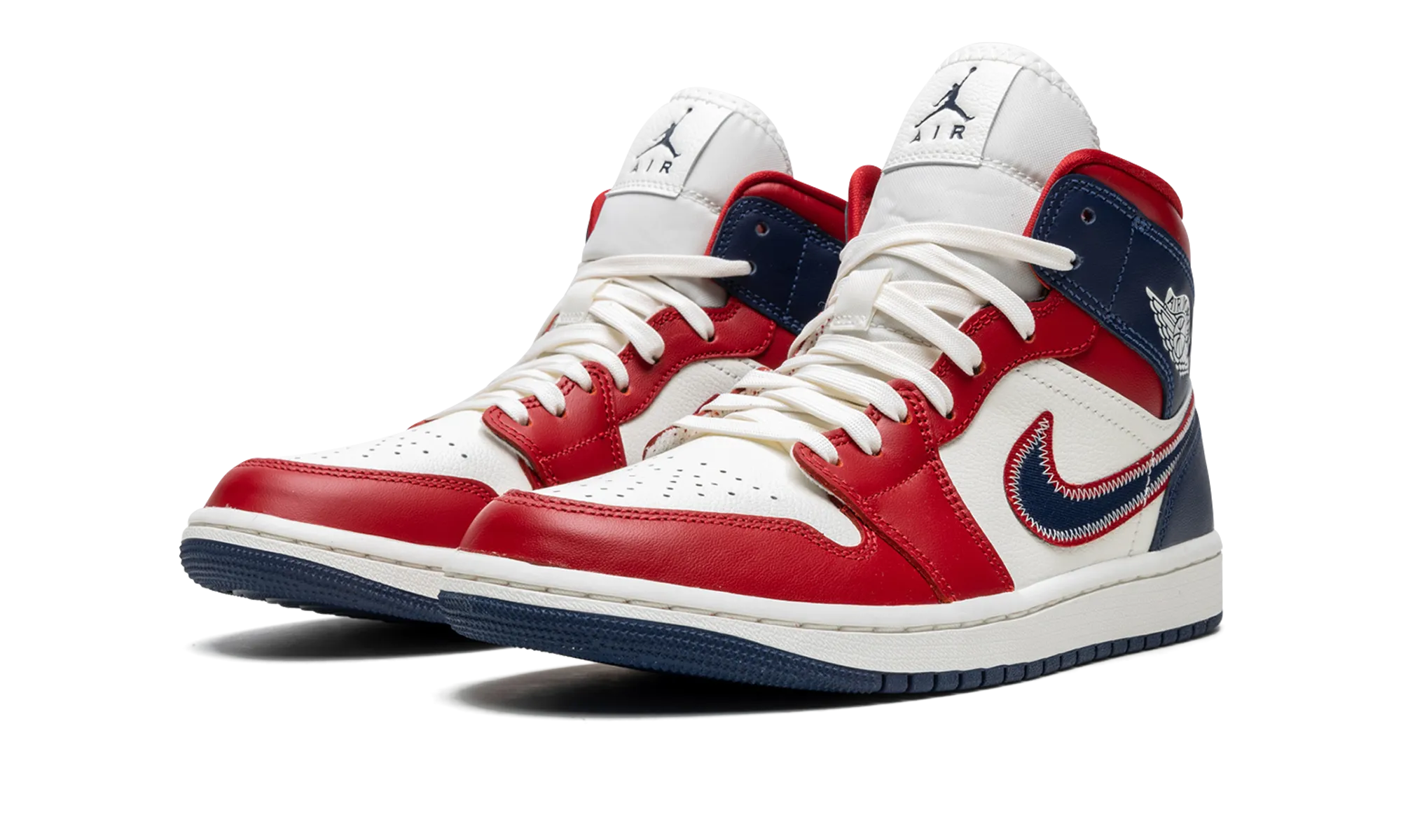 AIR JORDAN 1 MID SE WMNS "USA" jordan classic womens shoes