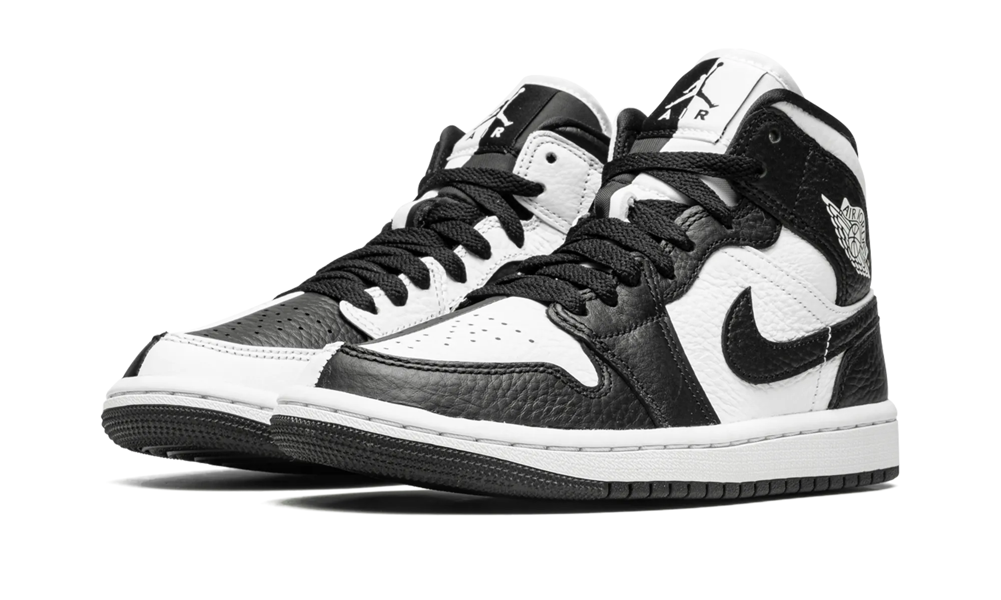 AIR JORDAN 1 MID SPLIT SE WMNS "Homage / Black White" jordan classic womens shoes
