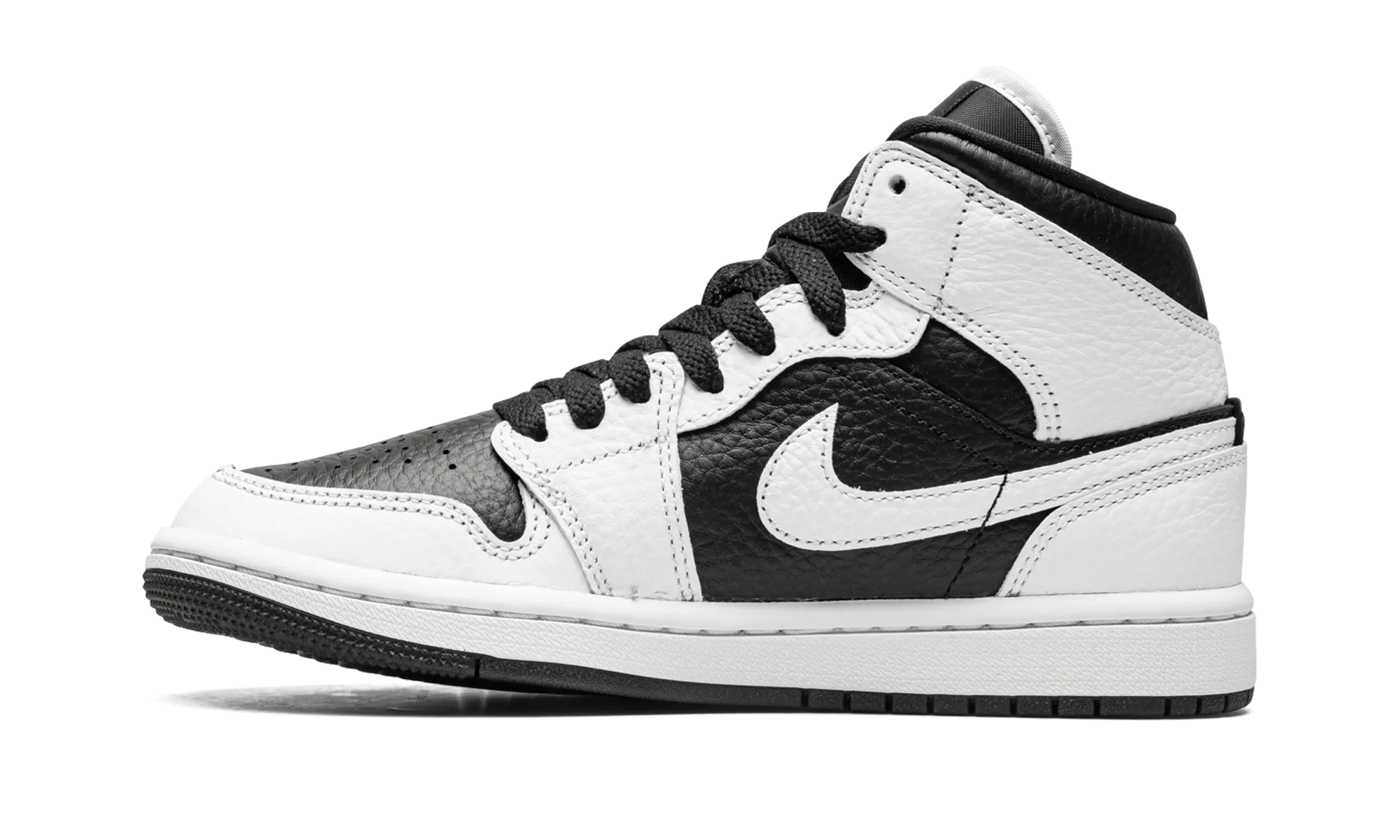 AIR JORDAN 1 MID SPLIT SE WMNS "Homage / Black White" jordan classic womens shoes