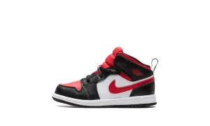 Air Jordan 1 Mid TD "Alternate Bred Toe" Jordan Toddler shoes