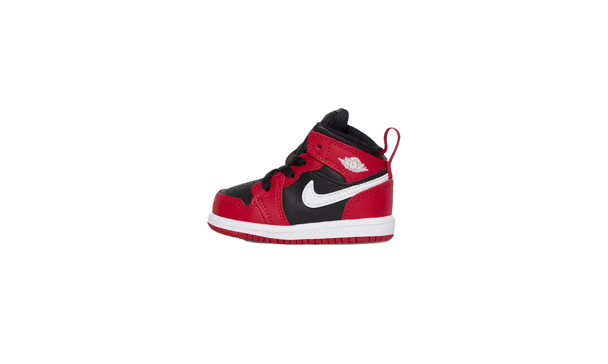 Air Jordan 1 Mid TD "Black Gym Red" Jordan Toddler shoes