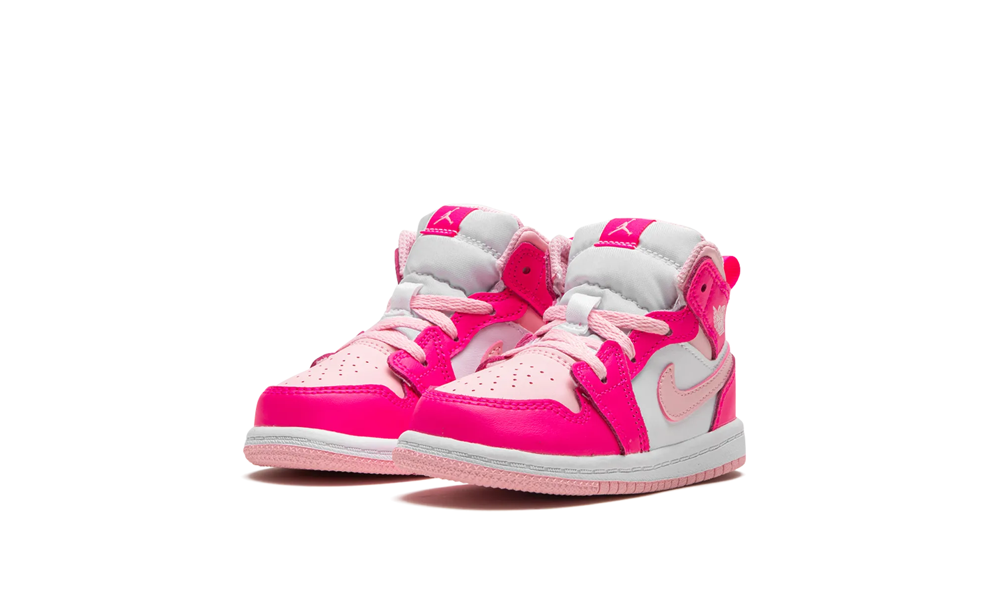 Air Jordan 1 Mid TD "Fierce Pink" jordan toddler baby shoes