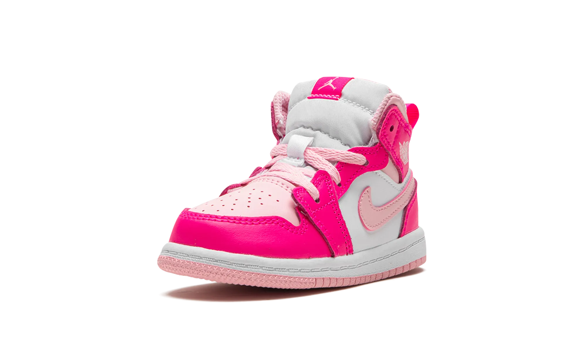 Air Jordan 1 Mid TD "Fierce Pink" jordan toddler baby shoes
