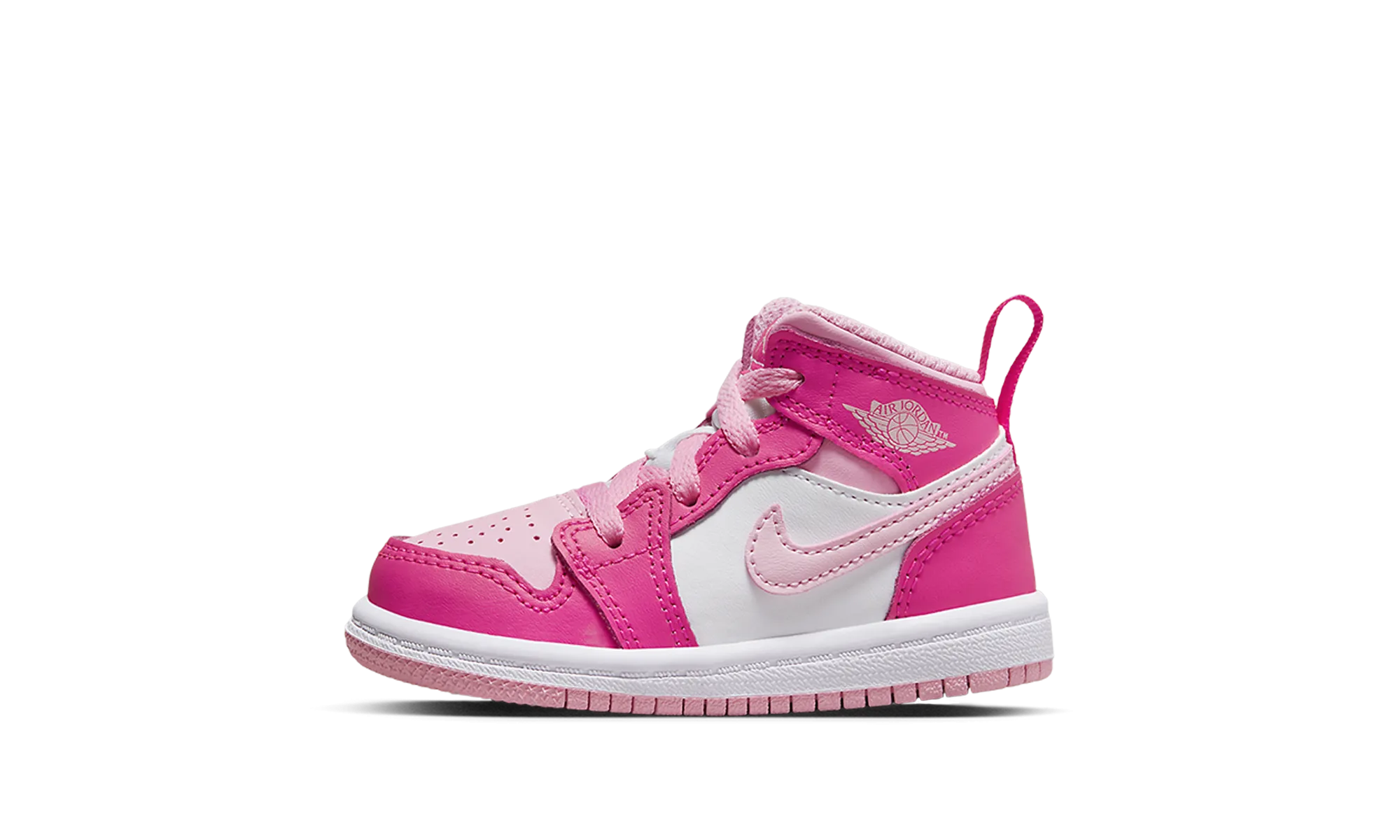 Air Jordan 1 Mid TD "Fierce Pink" Jordan Toddler shoes