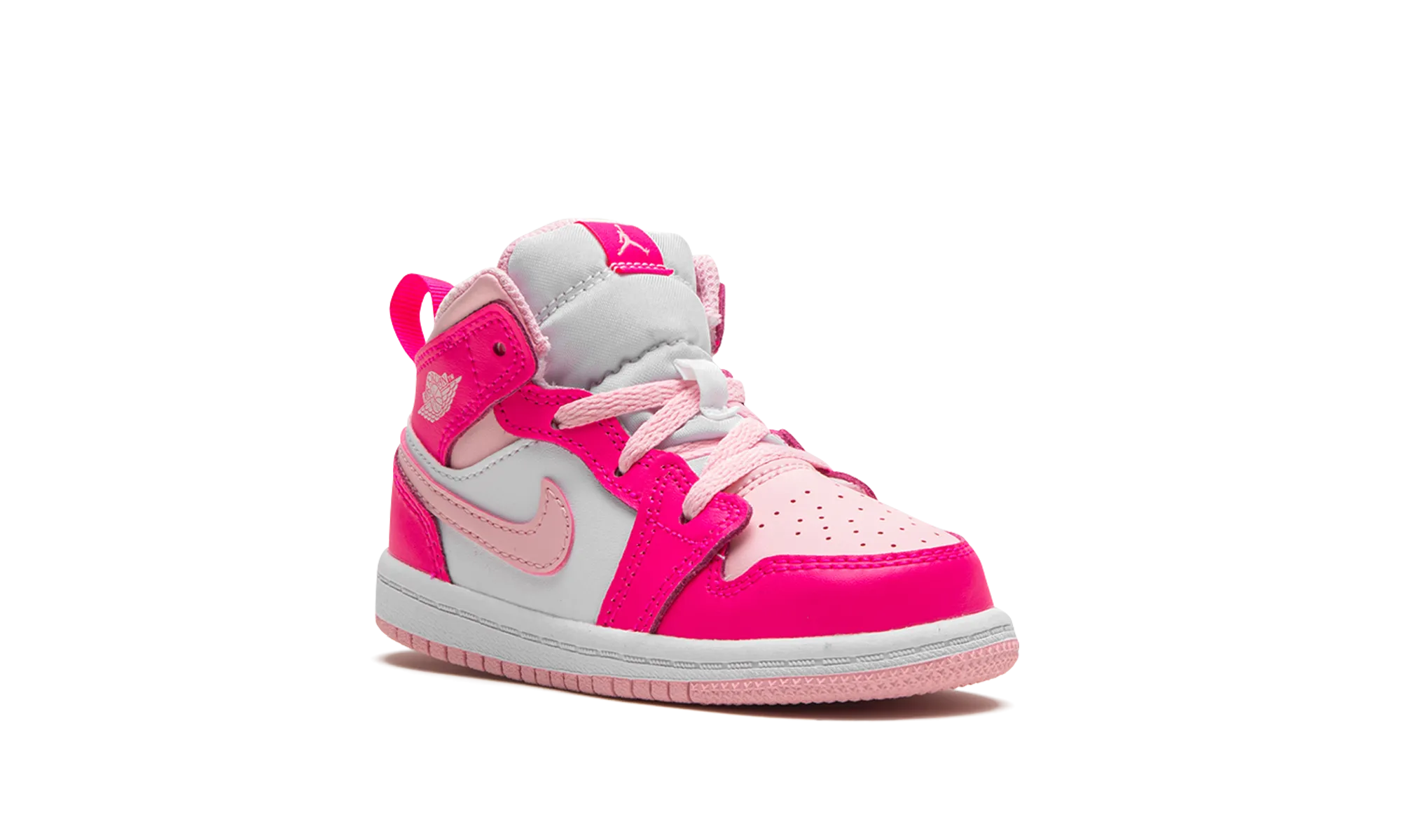 Air Jordan 1 Mid TD "Fierce Pink" jordan toddler baby shoes