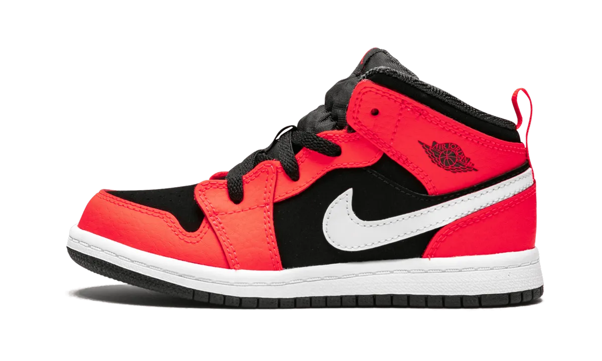 Air Jordan 1 MID TD "Infrared 23" Jordan Toddler shoes