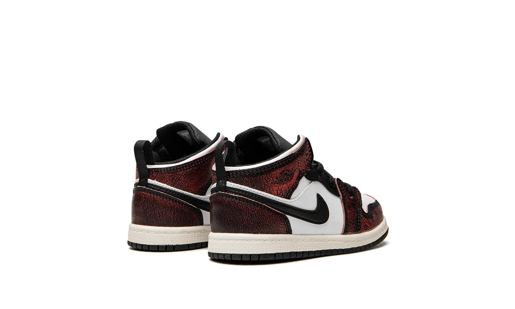 Air Jordan 1 Mid TD "Infrared" jordan toddler baby shoes