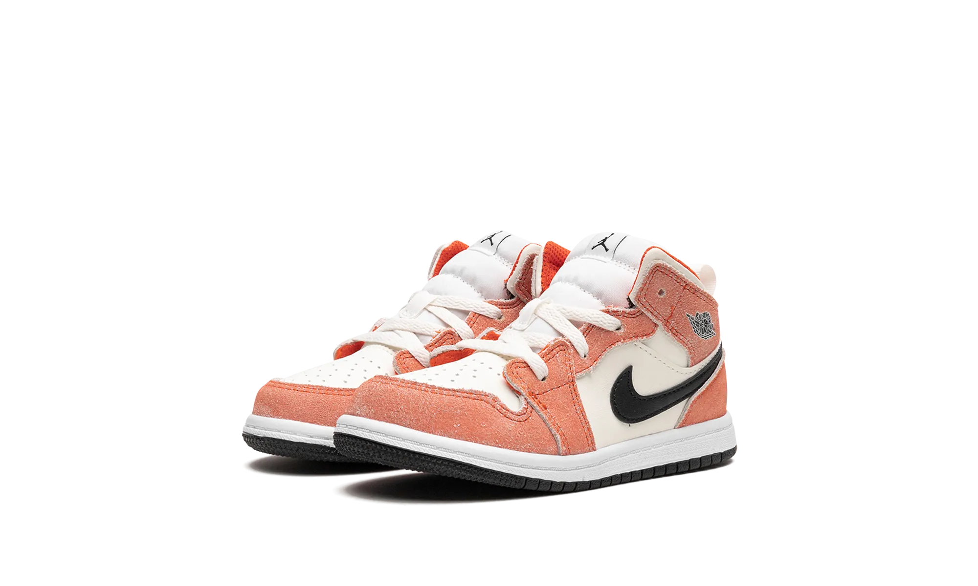 Air Jordan 1 Mid TD "Orange Suede" jordan toddler baby shoes