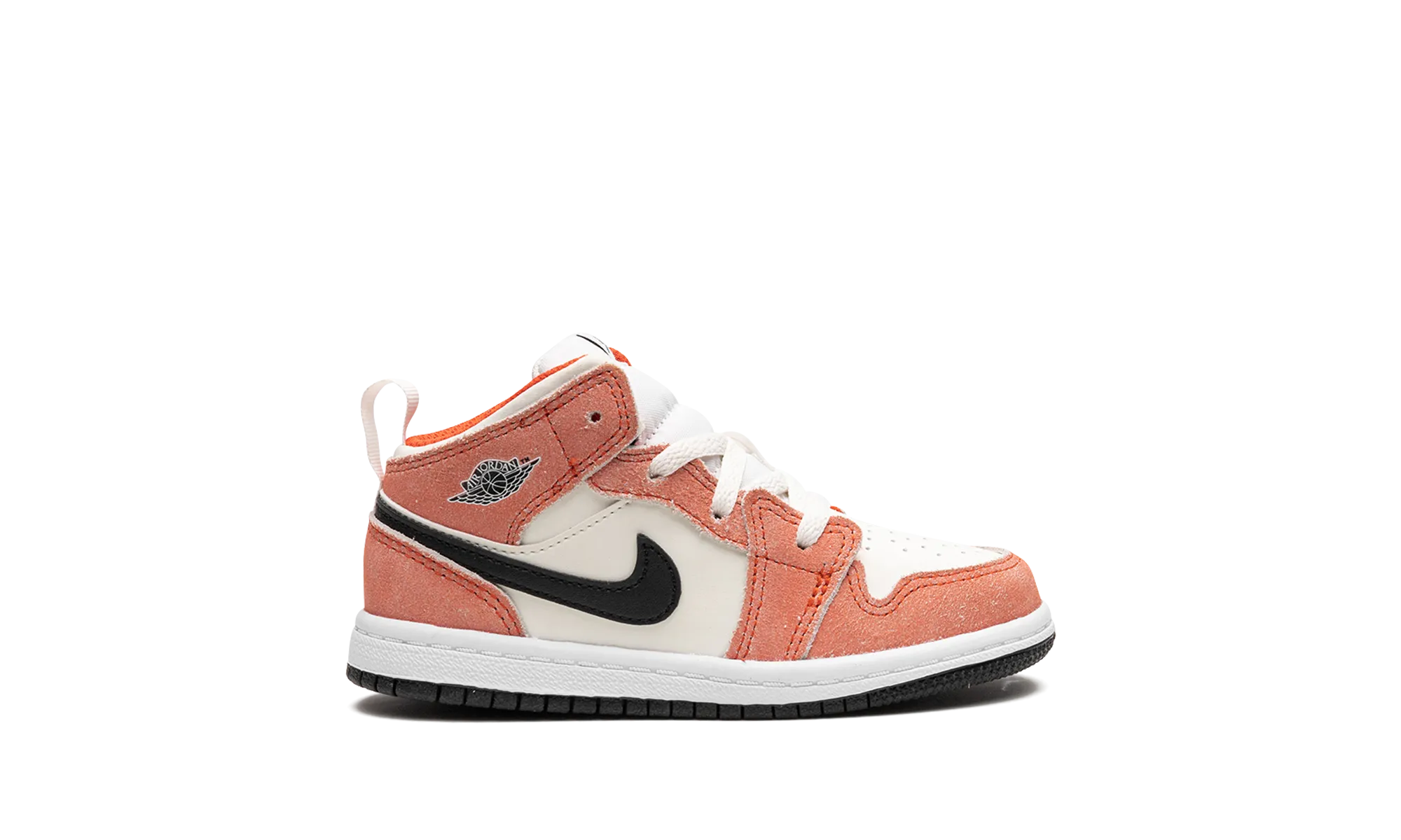 Air Jordan 1 Mid TD "Orange Suede" jordan toddler baby shoes