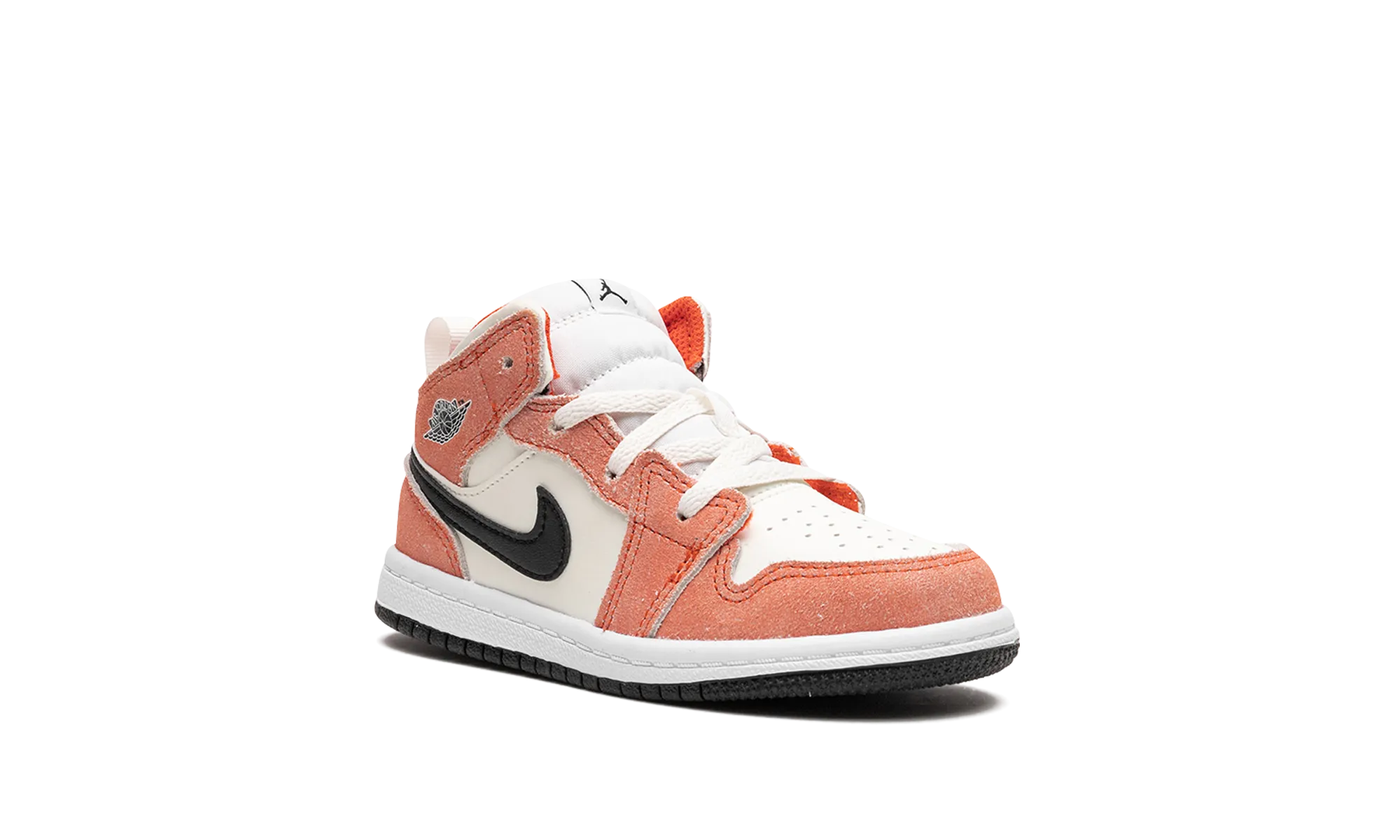 Air Jordan 1 Mid TD "Orange Suede" jordan toddler baby shoes