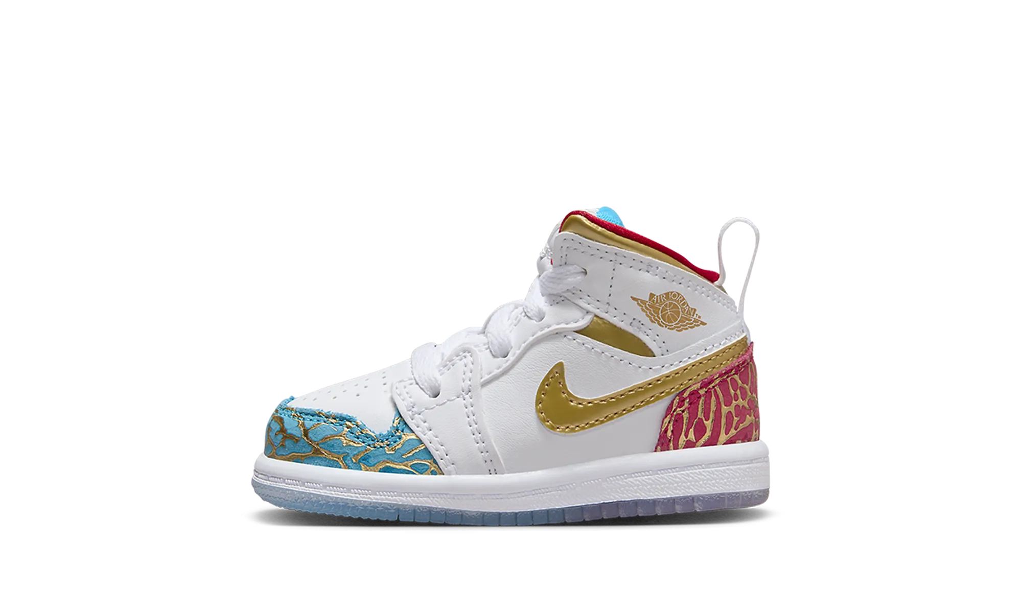 Air Jordan 1 Mid TD "UNC to CHI" Jordan Toddler shoes