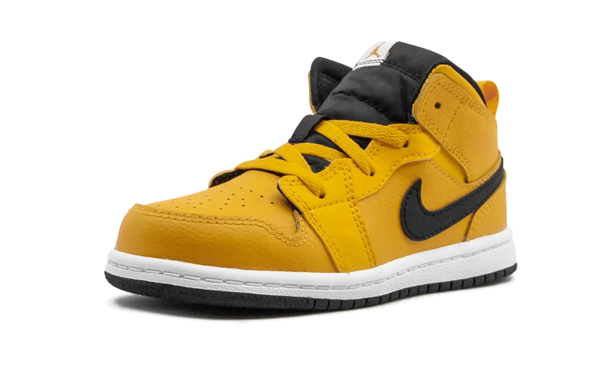 Air Jordan 1 Mid TD "University Gold" jordan toddler baby shoes