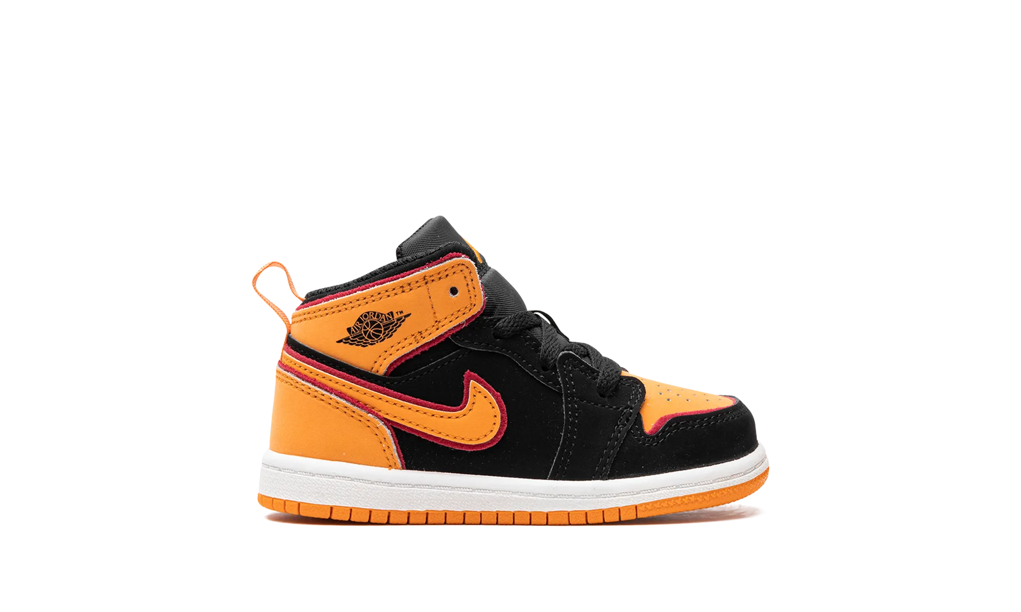 Air Jordan 1 Mid TD "Vivid Orange" jordan toddler baby shoes