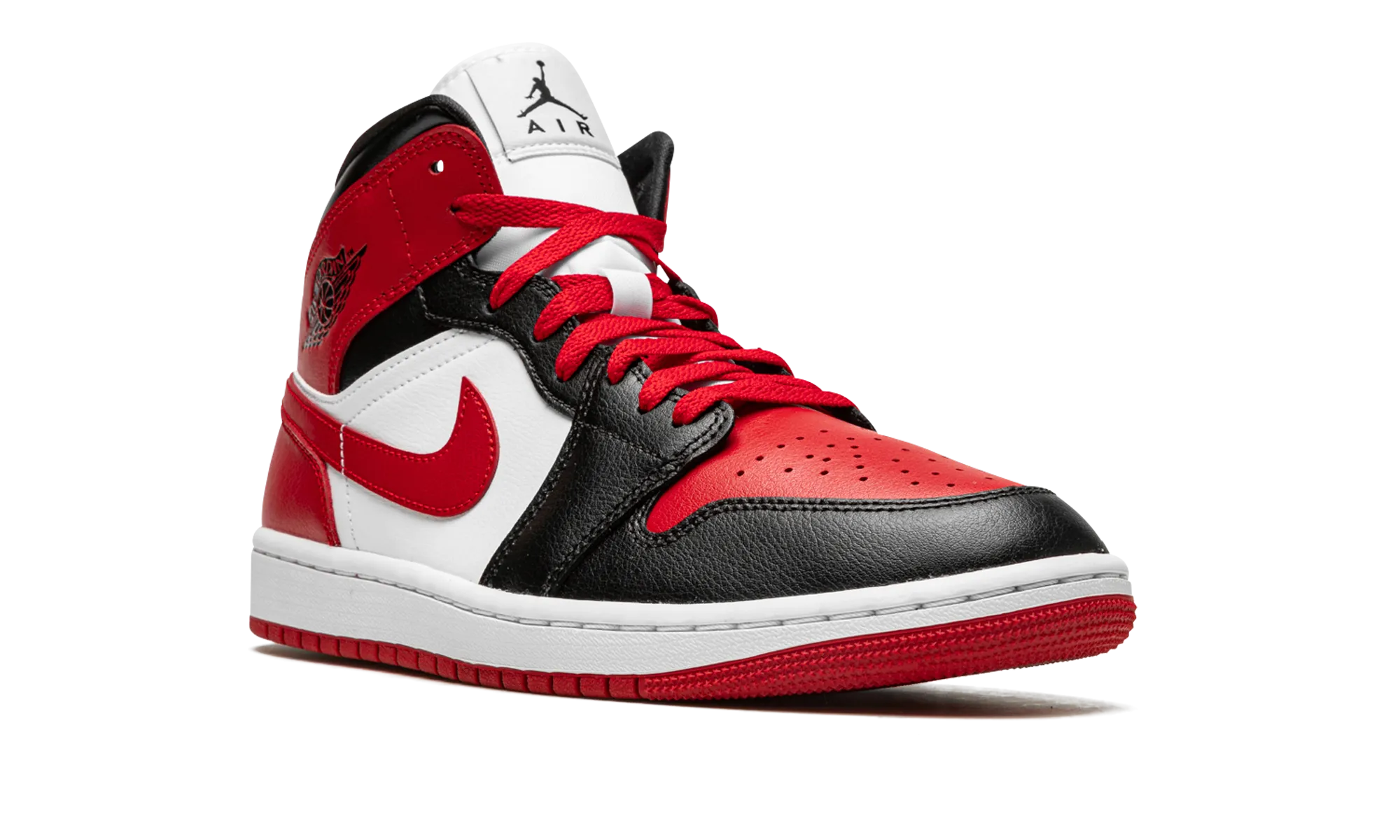 AIR JORDAN 1 MID WMNS "Alternate Bred Toe" jordan classic womens shoes