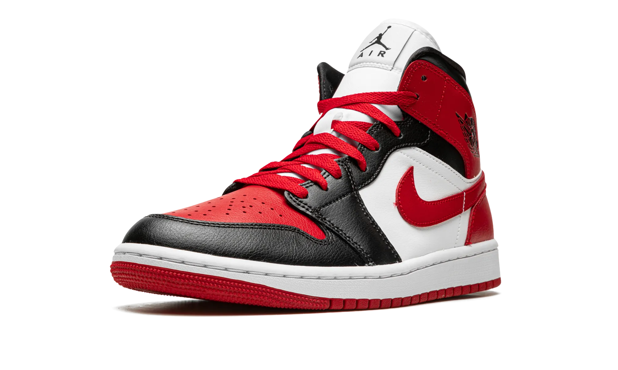 AIR JORDAN 1 MID WMNS "Alternate Bred Toe" jordan classic womens shoes