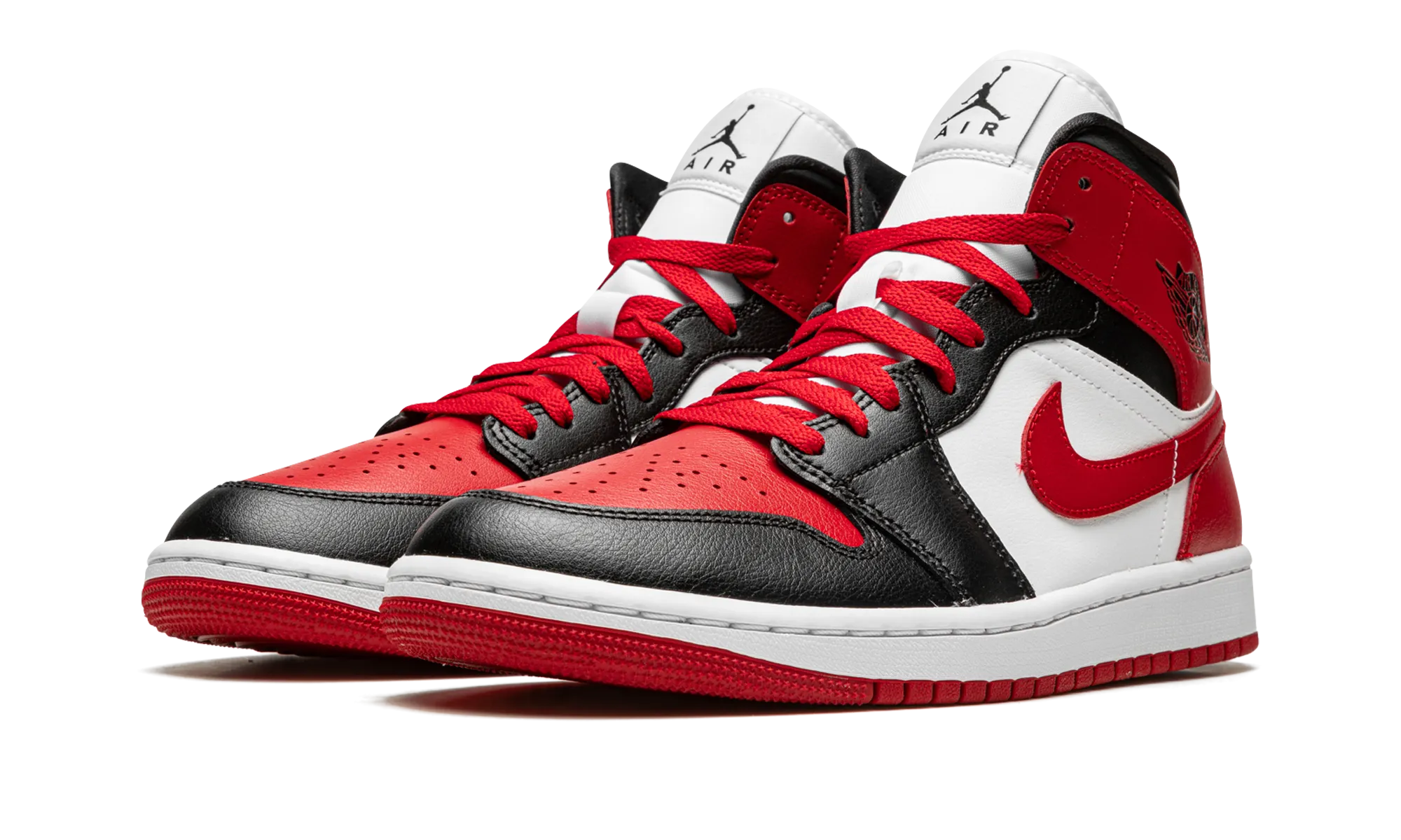 AIR JORDAN 1 MID WMNS "Alternate Bred Toe" jordan classic womens shoes