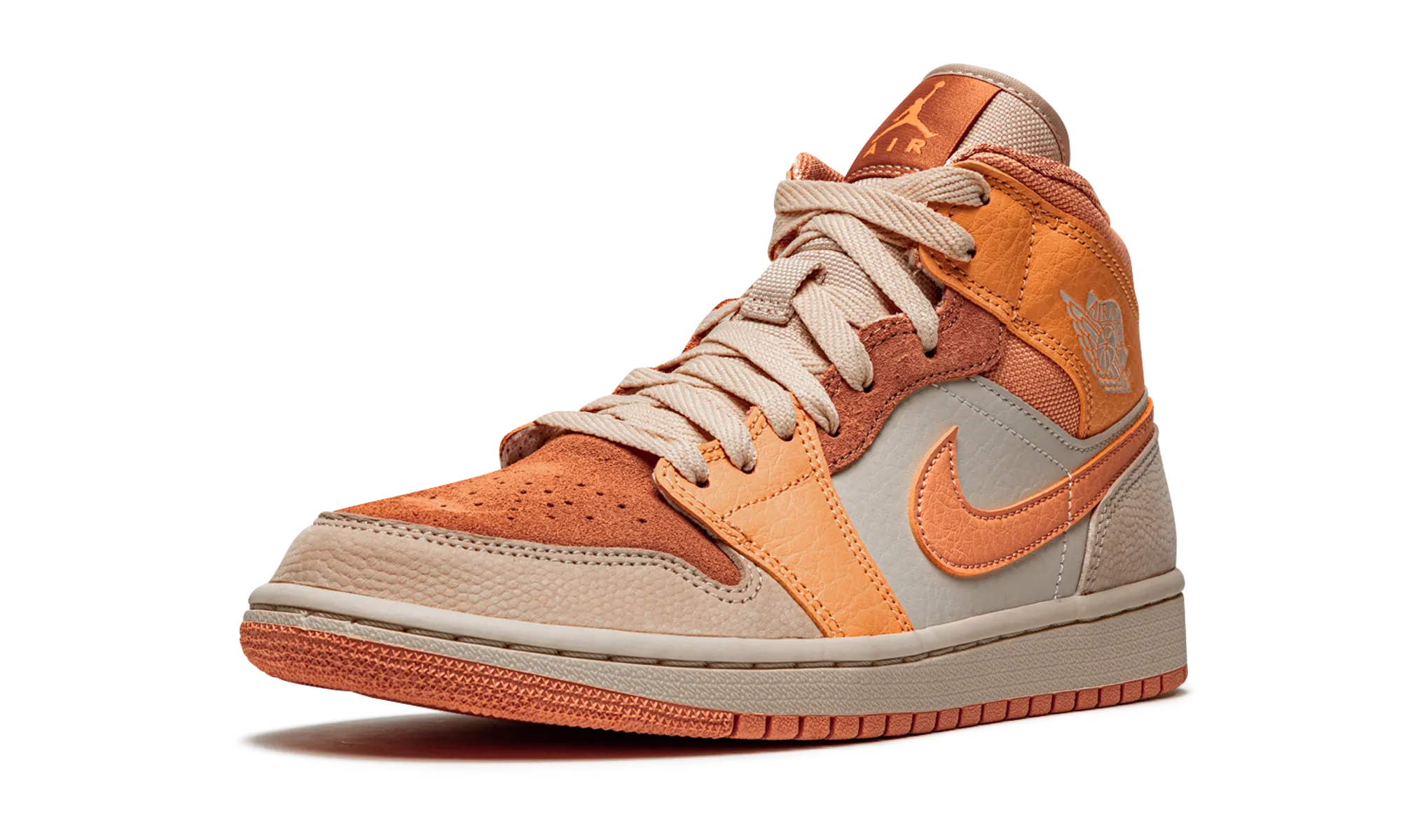AIR JORDAN 1 MID WMNS "Apricot" jordan classic womens shoes