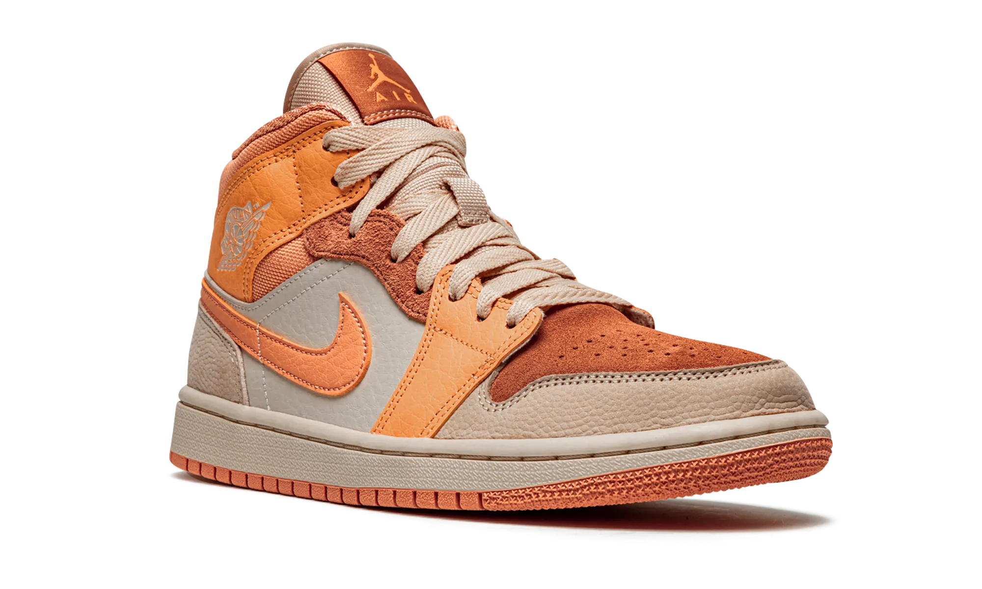 AIR JORDAN 1 MID WMNS "Apricot" jordan classic womens shoes