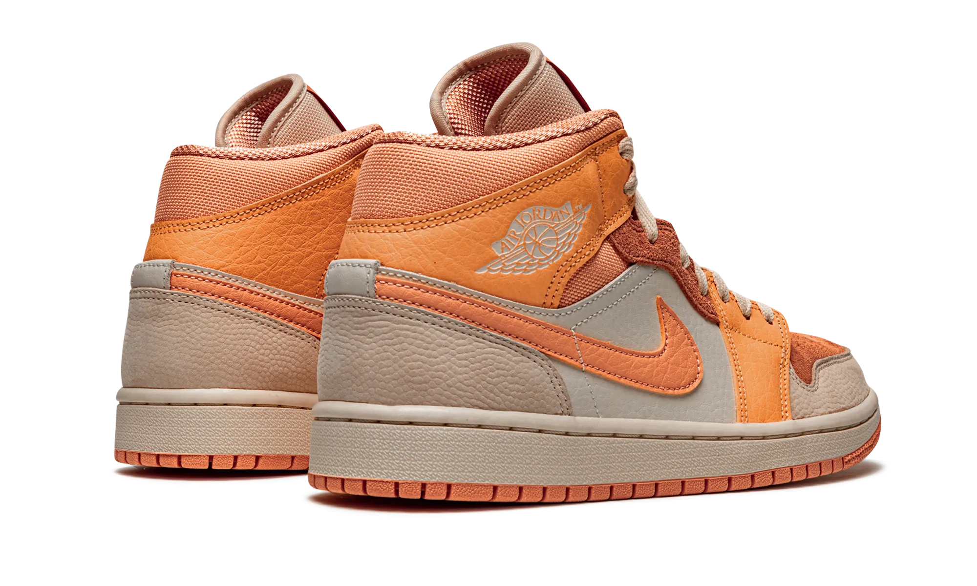 AIR JORDAN 1 MID WMNS "Apricot" jordan classic womens shoes
