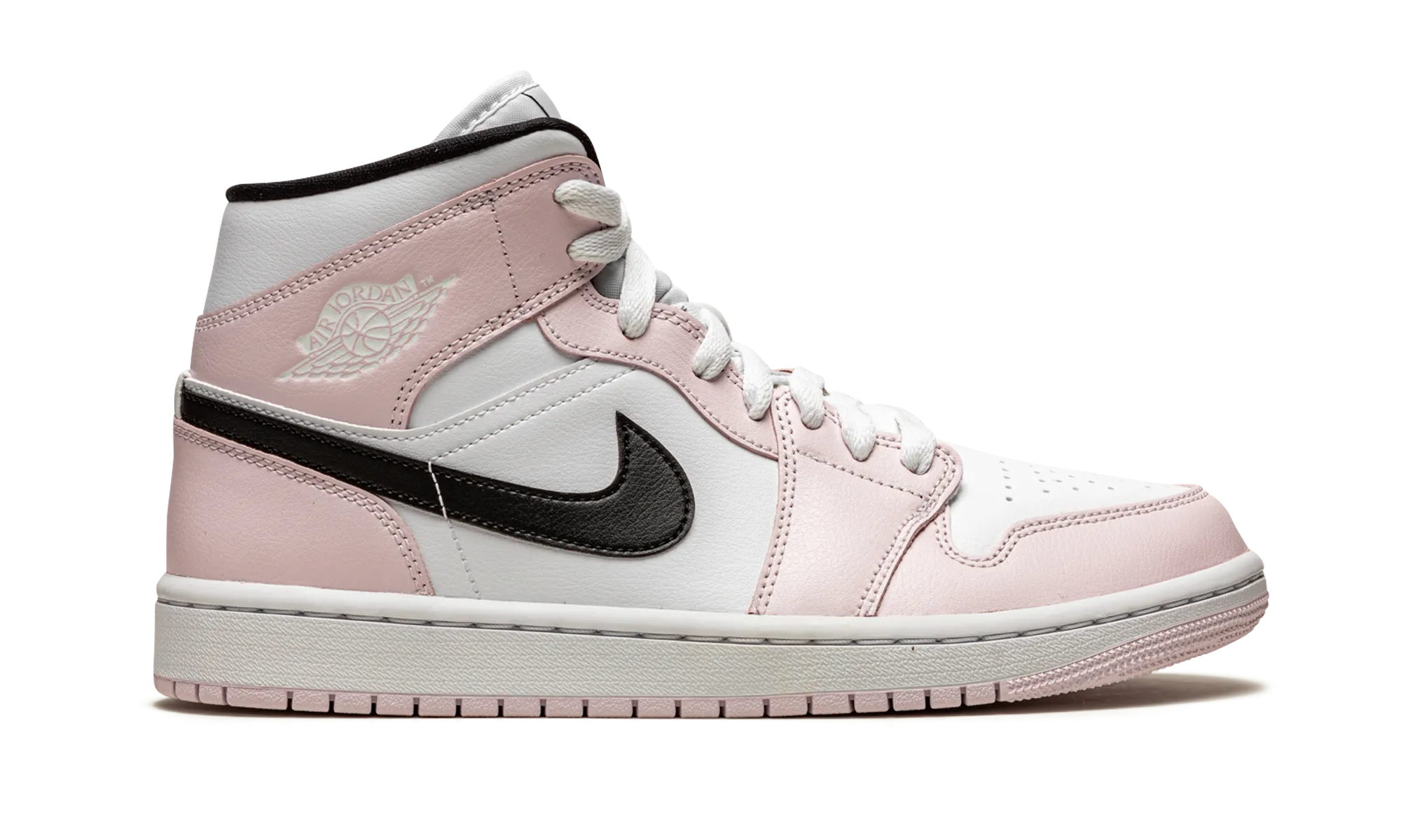 AIR JORDAN 1 MID WMNS "Barely Rose" jordan classic womens shoes