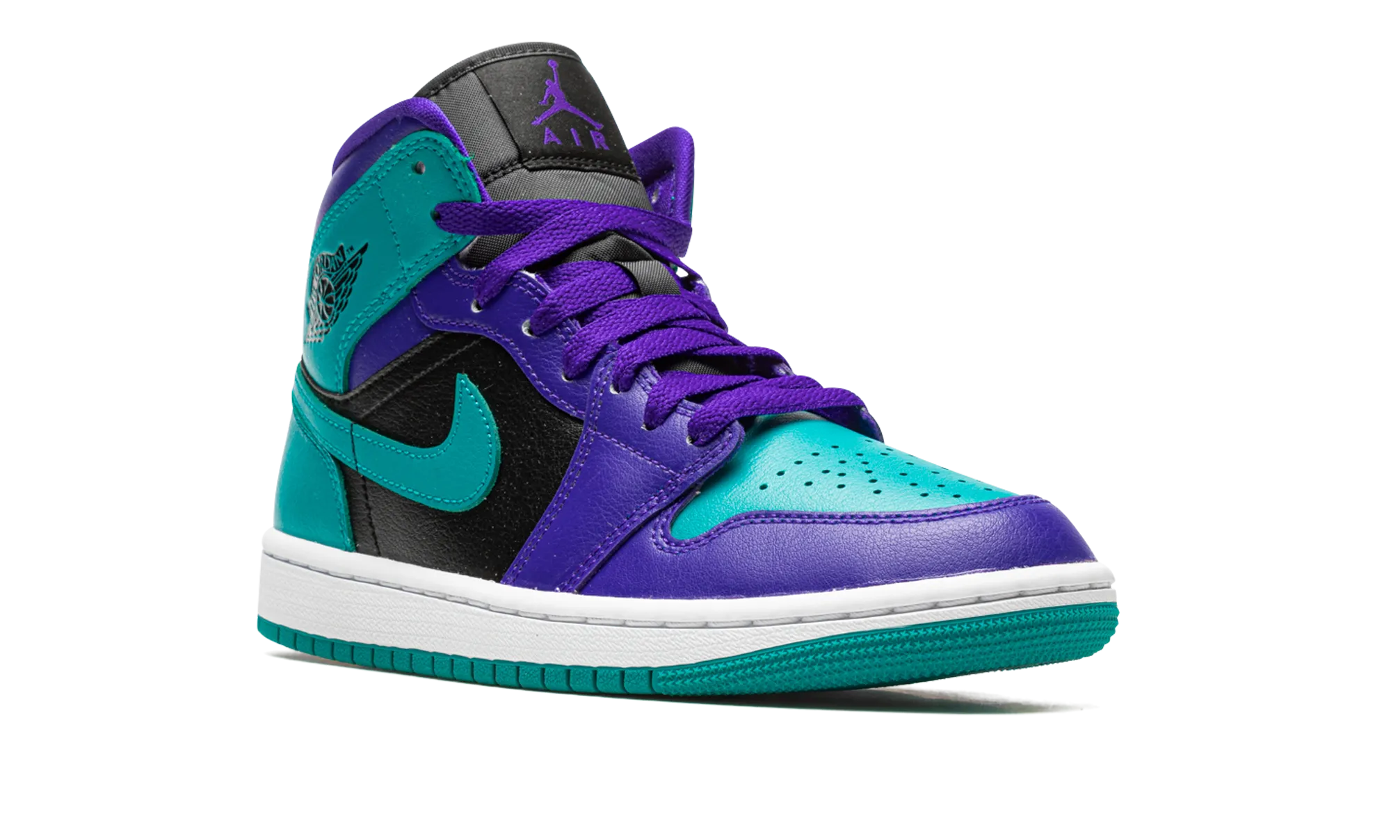 AIR JORDAN 1 MID WMNS "Black Grape" jordan classic womens shoes