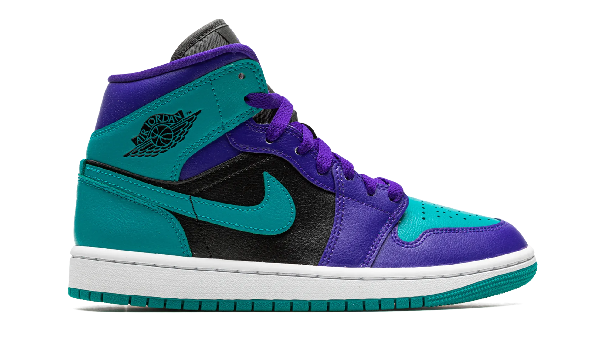 AIR JORDAN 1 MID WMNS "Black Grape" jordan classic womens shoes