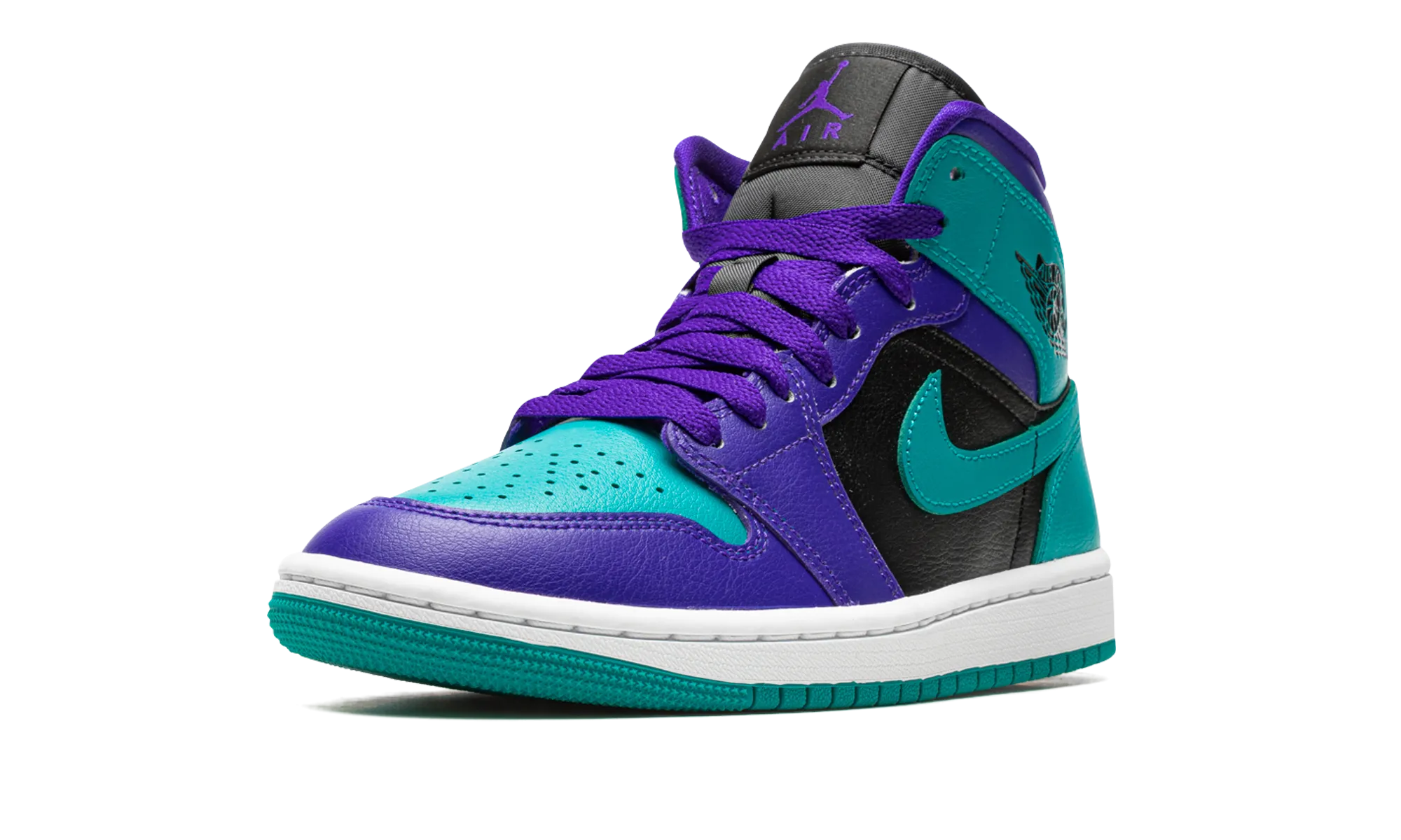 AIR JORDAN 1 MID WMNS "Black Grape" jordan classic womens shoes