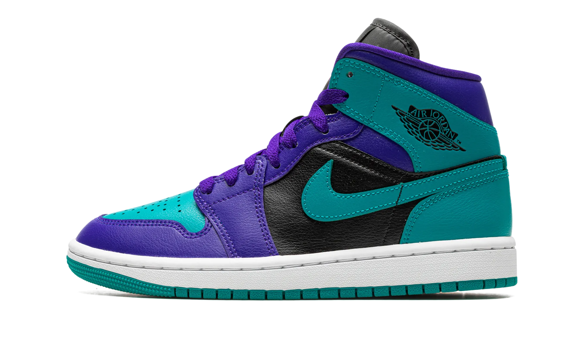 AIR JORDAN 1 MID WMNS "Black Grape" jordan classic womens shoes