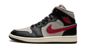 AIR JORDAN 1 MID WMNS "Black / Gym Red / College Grey" Jordan Women's styles