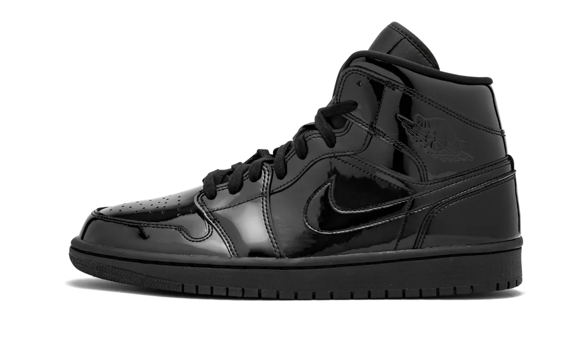 AIR JORDAN 1 MID WMNS "Black Patent Leather" Jordan Women's styles