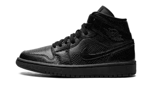 AIR JORDAN 1 MID WMNS "Black Snakeskin" Jordan Women's styles