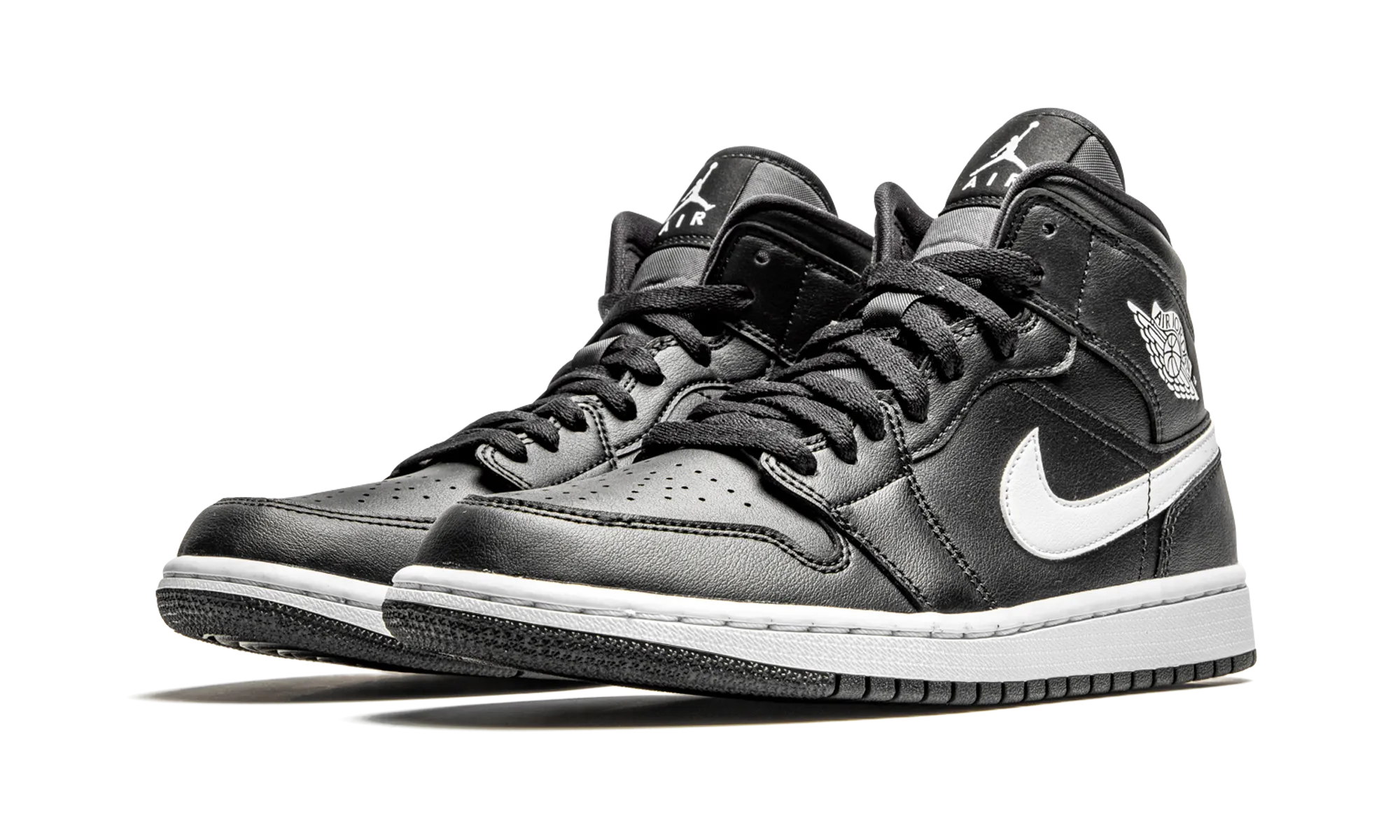 AIR JORDAN 1 MID WMNS "Black / White" jordan classic womens shoes