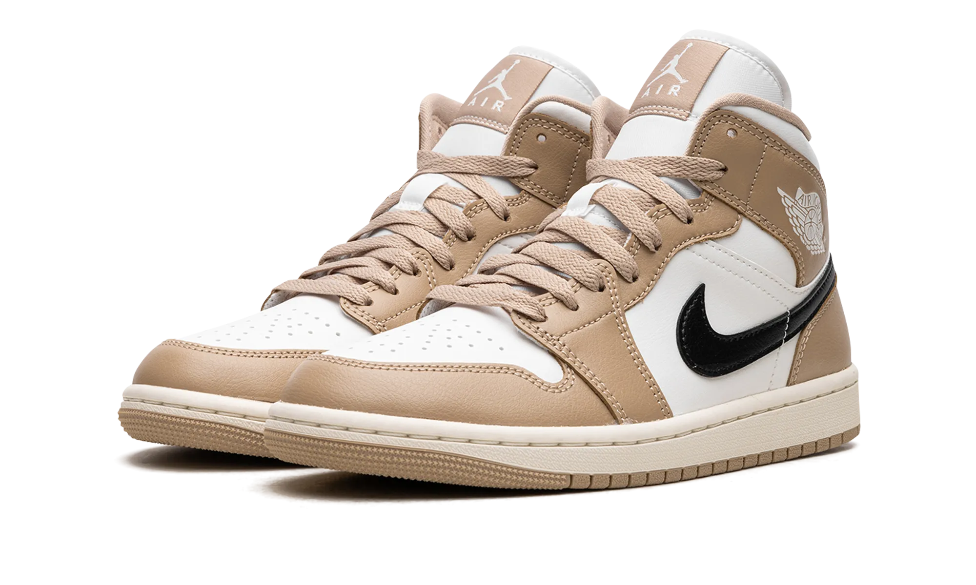 AIR JORDAN 1 MID WMNS "Desert" jordan classic womens shoes
