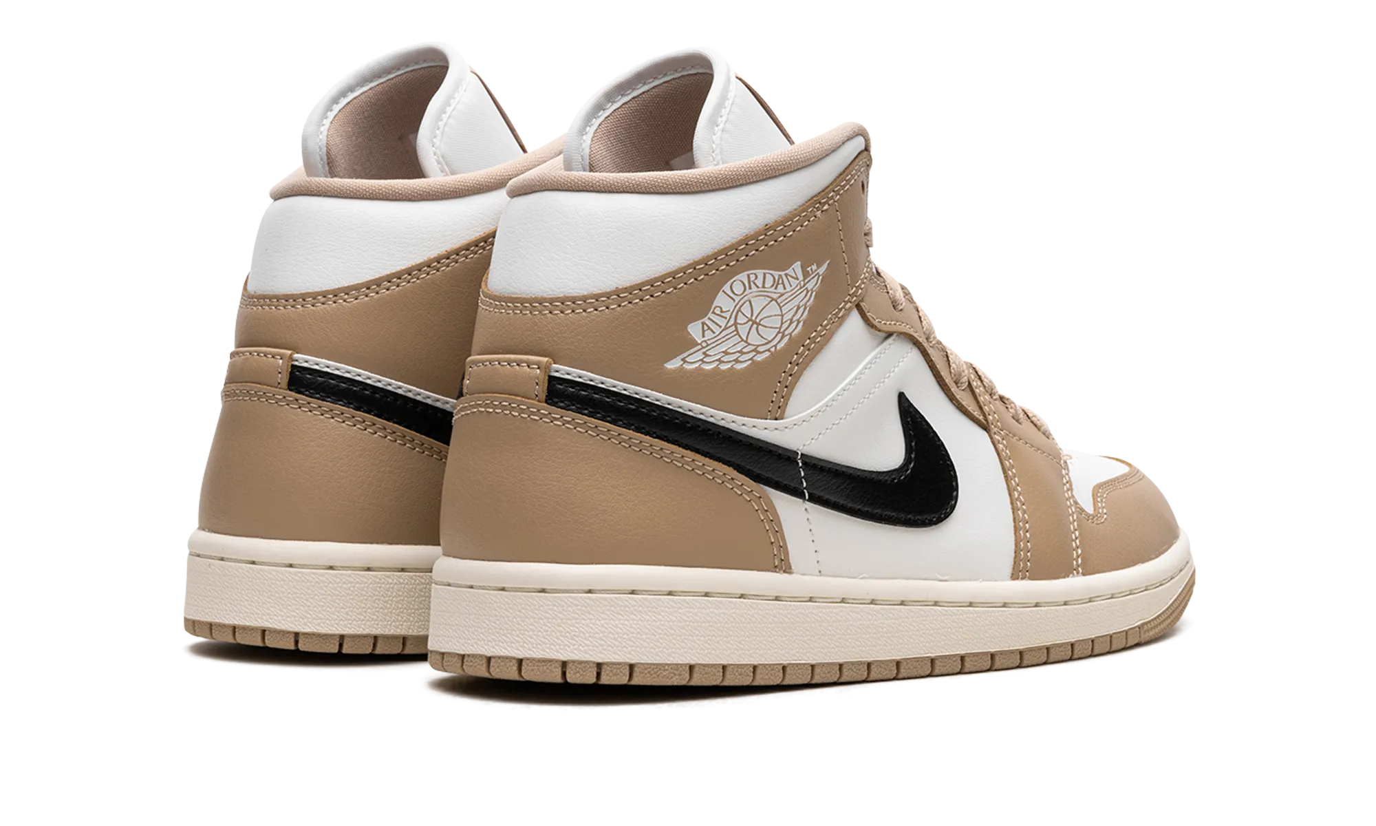 AIR JORDAN 1 MID WMNS "Desert" jordan classic womens shoes