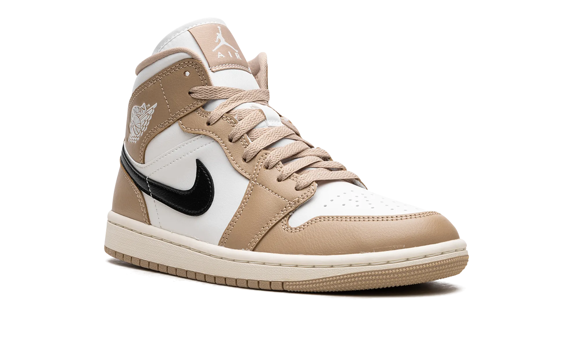 AIR JORDAN 1 MID WMNS "Desert" jordan classic womens shoes