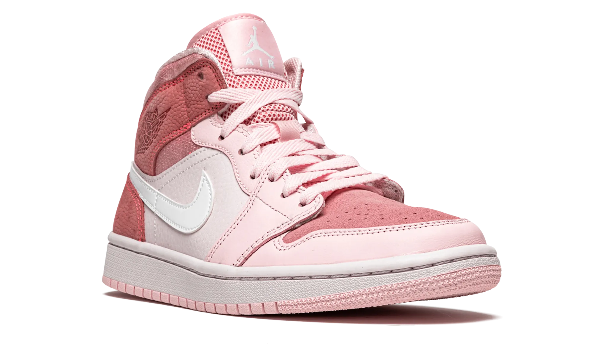 Air Jordan 1 Mid WMNS "Digital Pink" jordan classic womens shoes