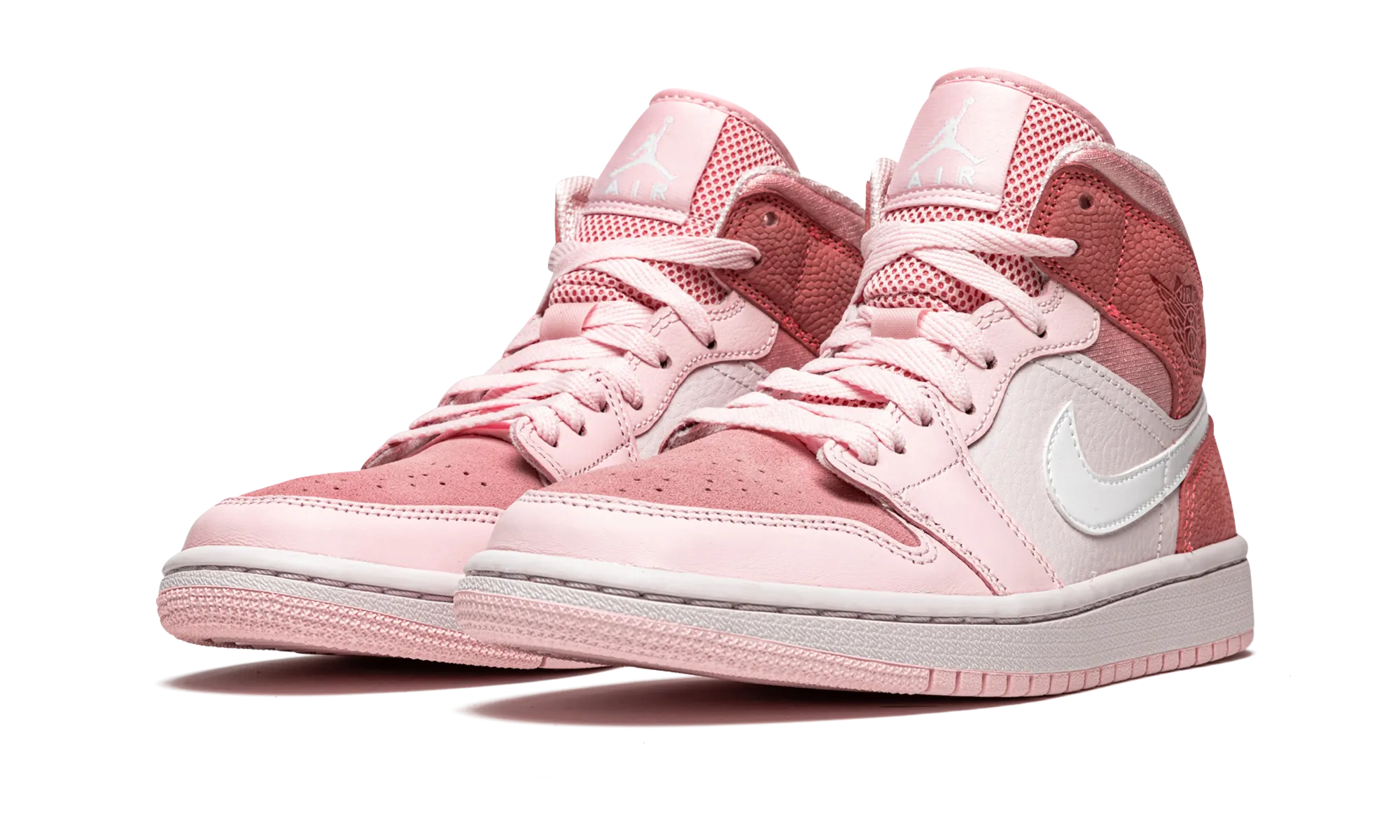 Air Jordan 1 Mid WMNS "Digital Pink" jordan classic womens shoes