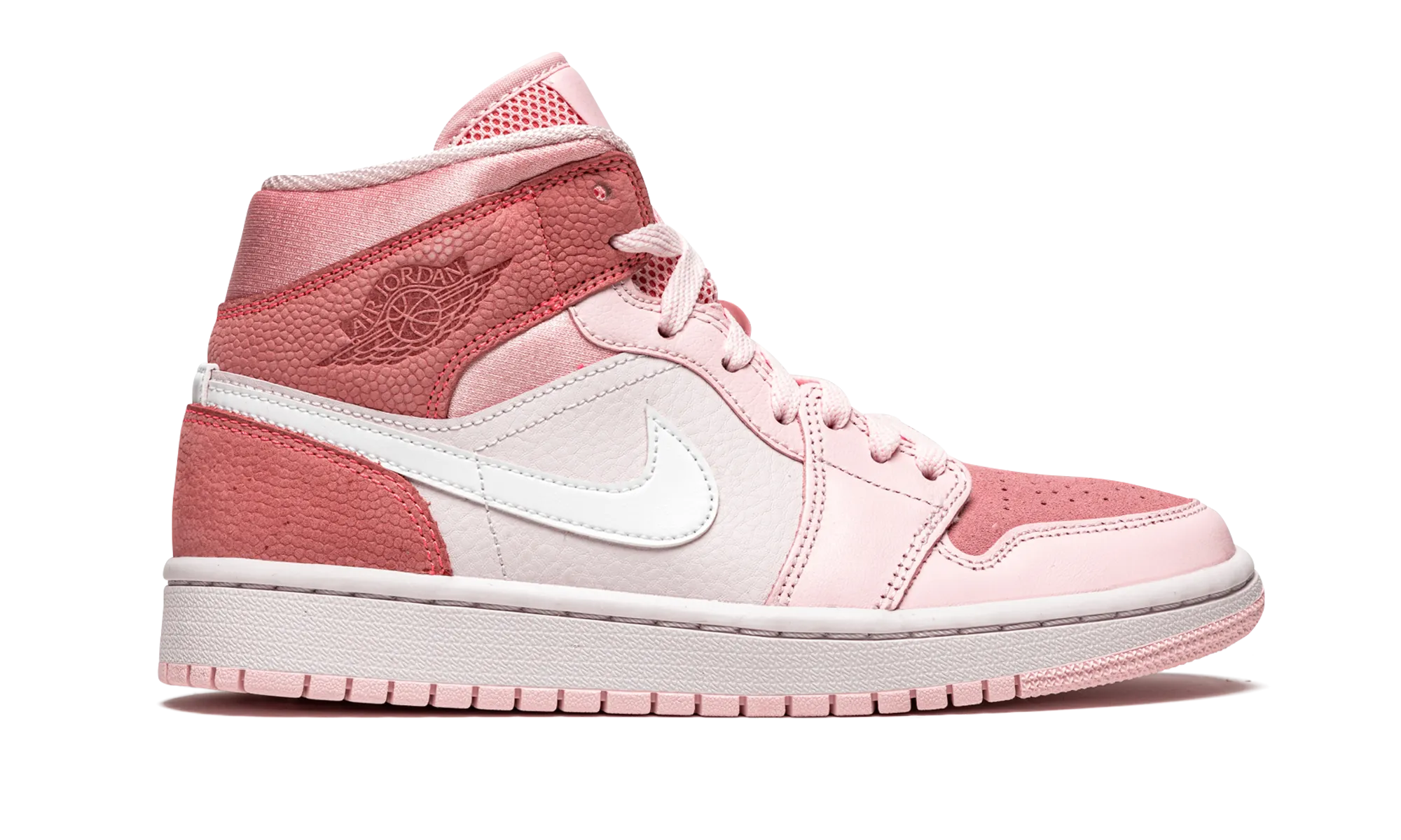 Air Jordan 1 Mid WMNS "Digital Pink" jordan classic womens shoes