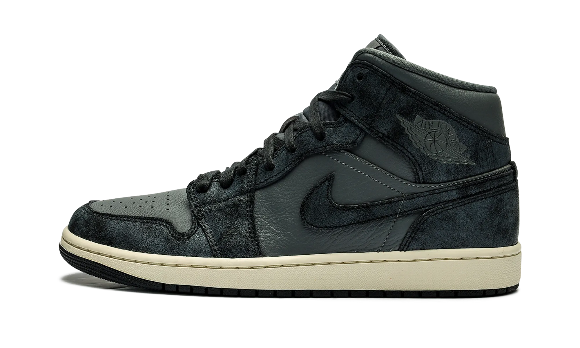 AIR JORDAN 1 MID WMNS "DISTRESSED SMOKE GREY" Jordan Women's shoes