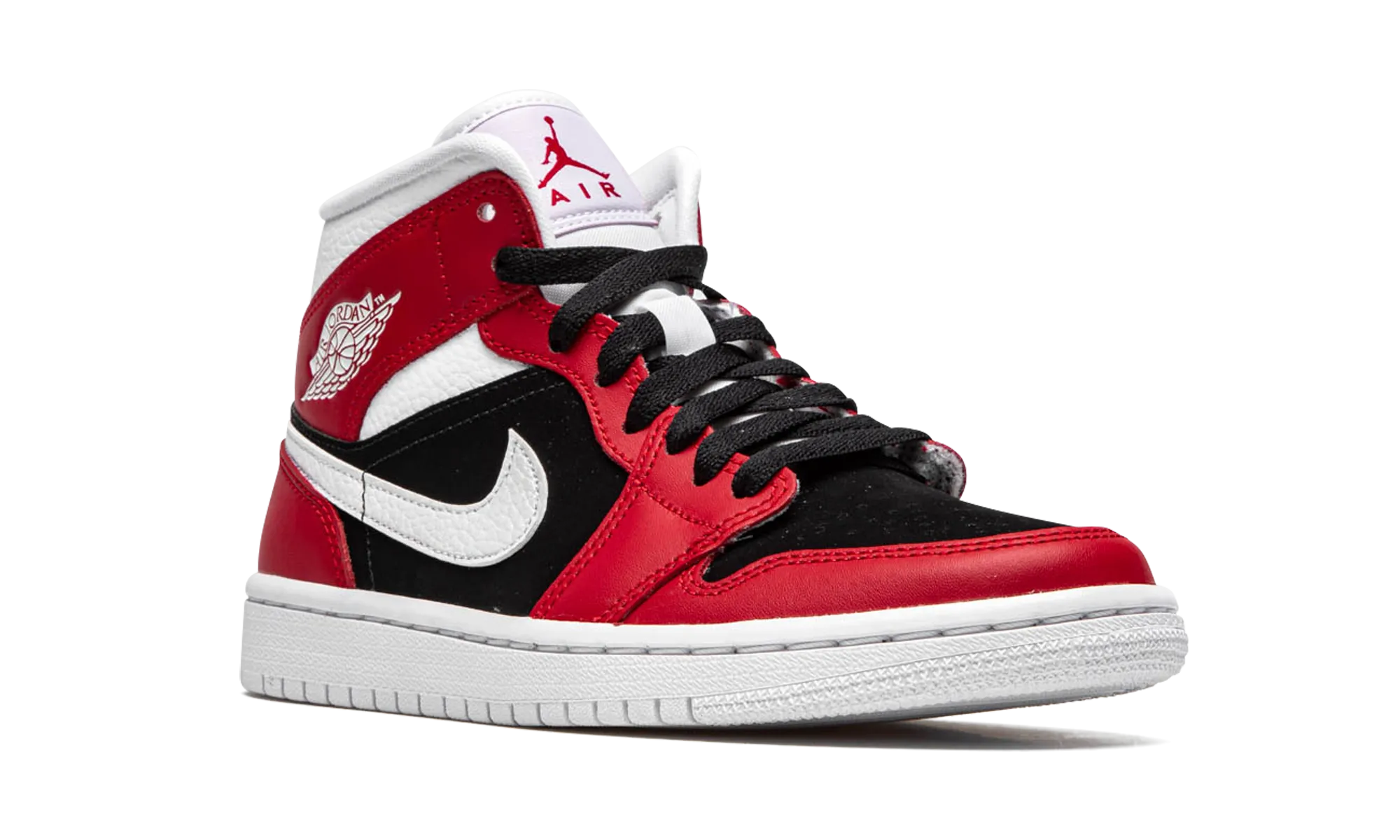 AIR JORDAN 1 MID WMNS "Gym Red / Black" jordan classic womens shoes