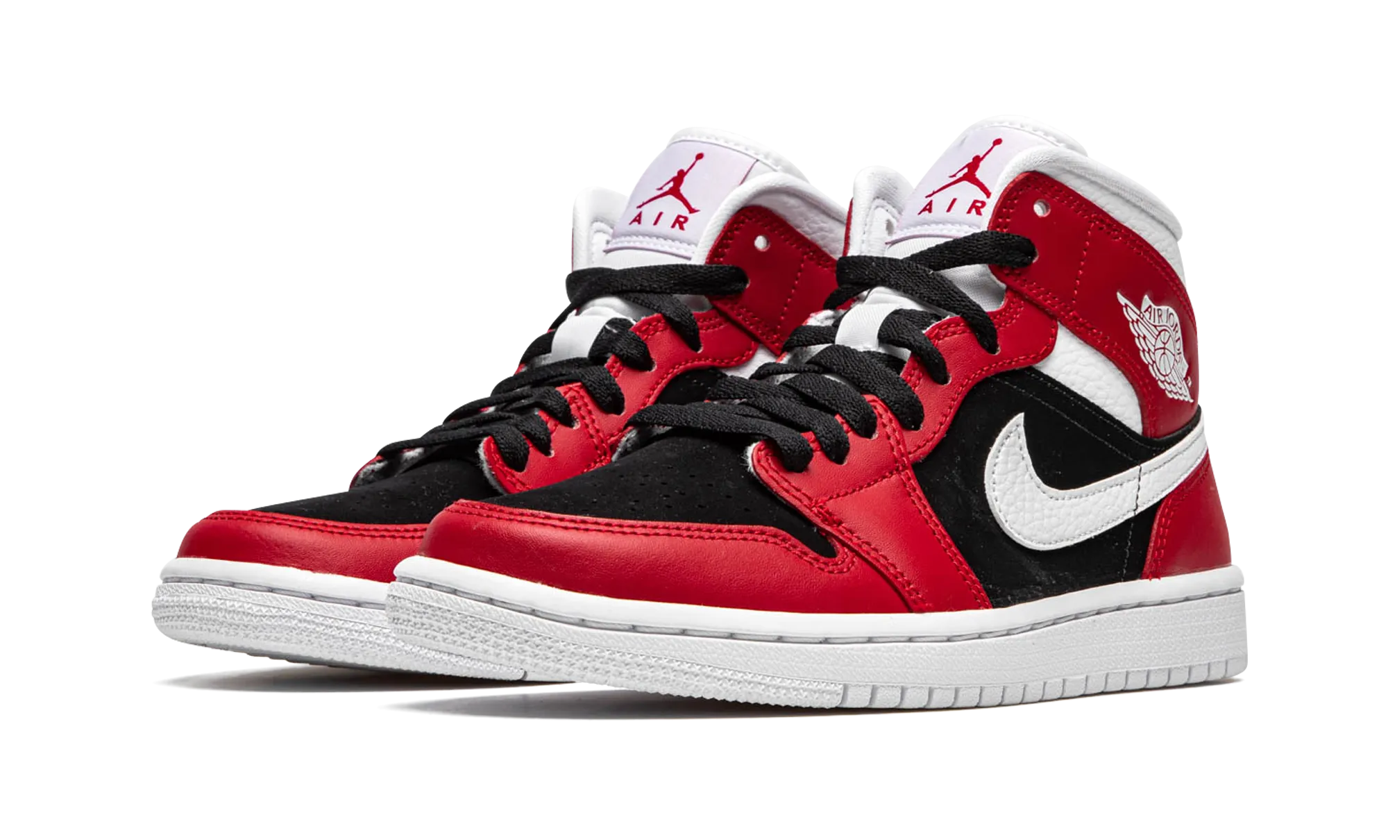 AIR JORDAN 1 MID WMNS "Gym Red / Black" jordan classic womens shoes